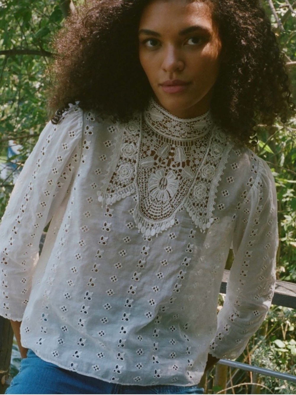 DÔEN Essie Top in Salt size S